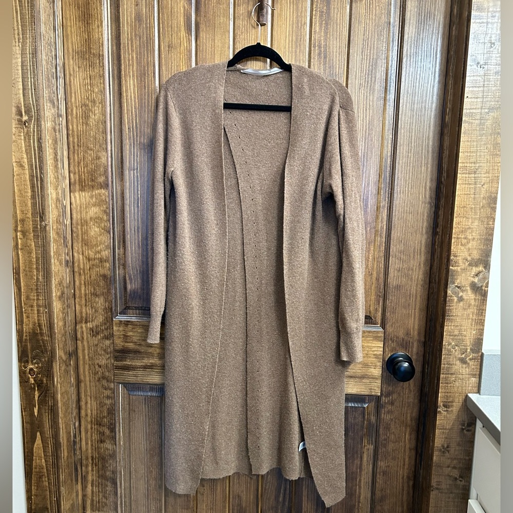 Athleta long sz Small cashmere duster